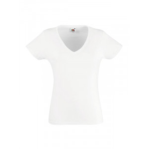  Tricou de damă cu decolteu în V Fruit of the Loom. Photo 3